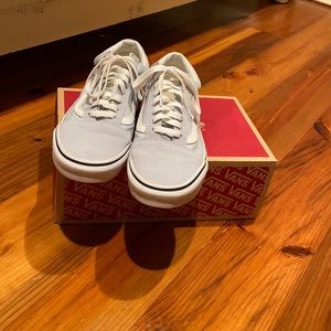 Light blue vans